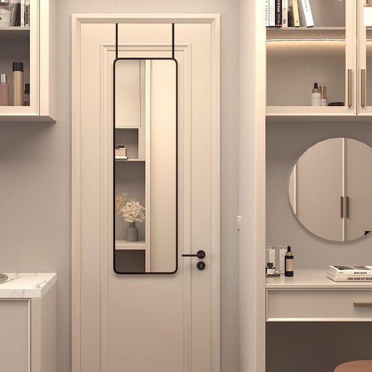 Black 47 x 14IN Door mirror.(W2203P182244)