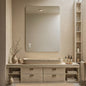 Rectangular Backlit Mirror Bathroom 30x40