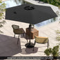 7.5 feet Outdoor Patio Heavy Duty Market Umbrella with Push Button Tilt-Black